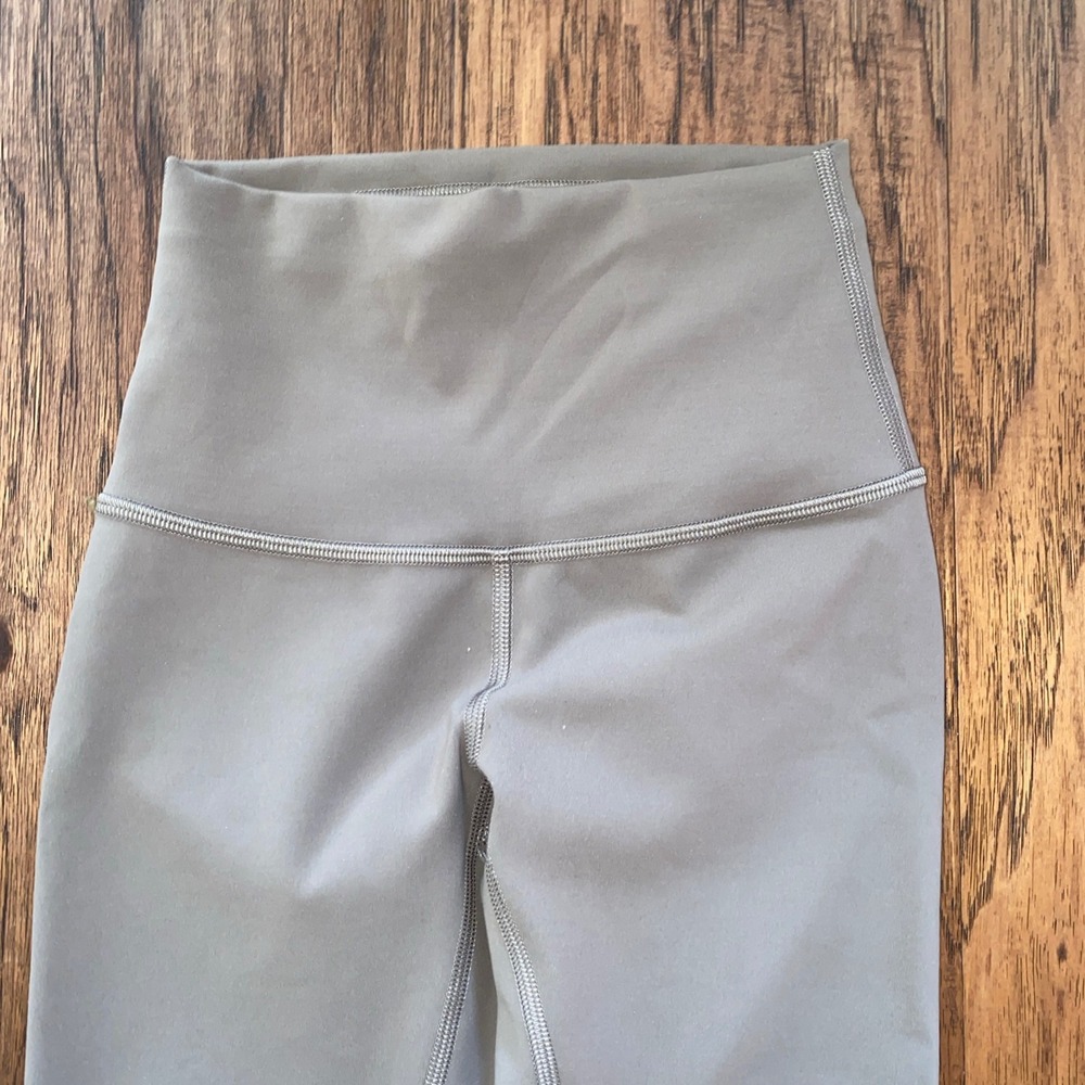 Lululemon Align High-Rise Leggings Taupe Brown Yoga Pants Womens Size‎ 0